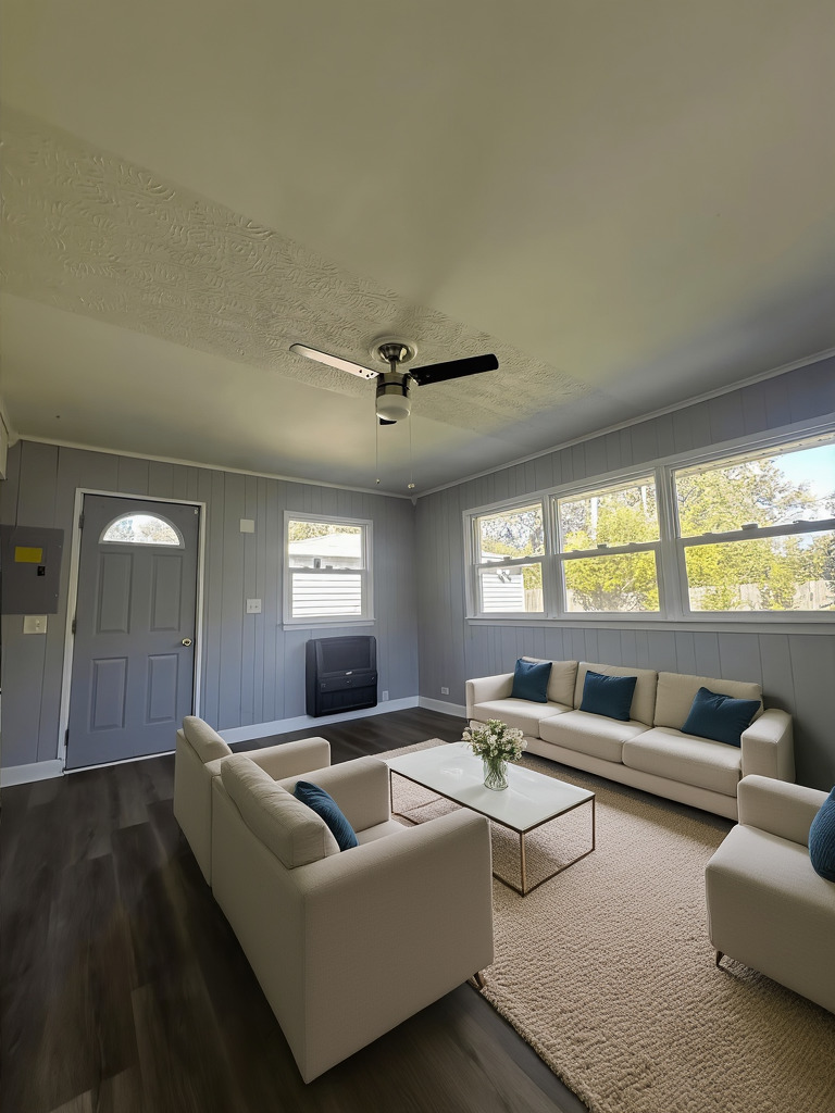 306 Mohawk Street Park Forest, IL 60466 - Photo 8 of 12 a living room with furniture and a large window