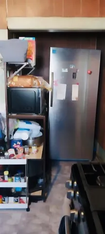 a room with storage and utility