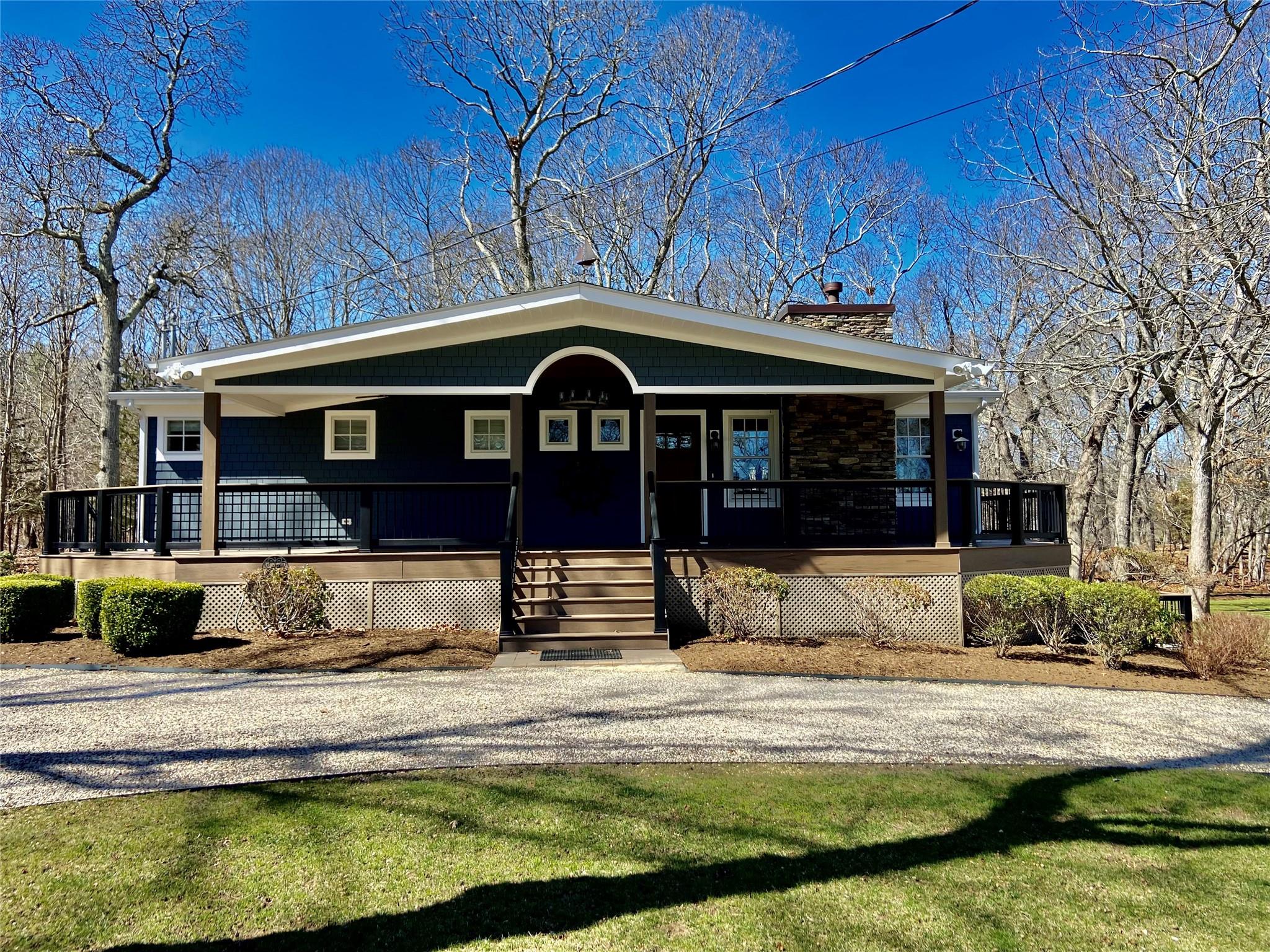 780 Minnehaha Boulevard Southold, NY 11971 - Photo 3 of 23 View of front of house with a porch