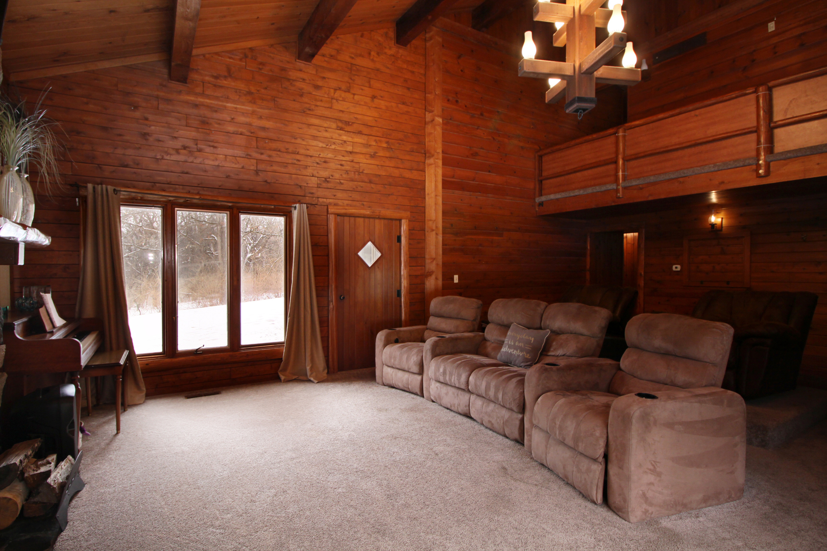 2002 Hawthorn Road Marengo, IL 60152 - Photo 11 of 27 a living room with furniture and a large window