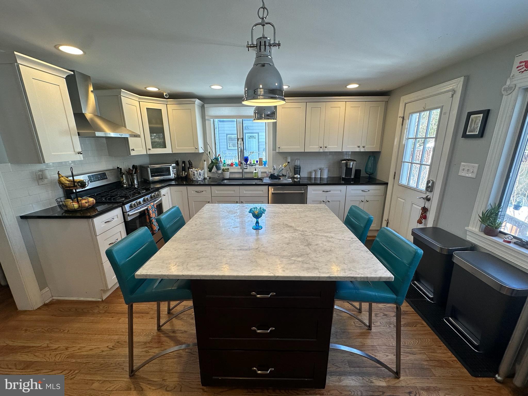 121 West Cottage Avenue Haddonfield, NJ 08033 - Photo 12 of 43 Modern kitchen with sleek design elements.