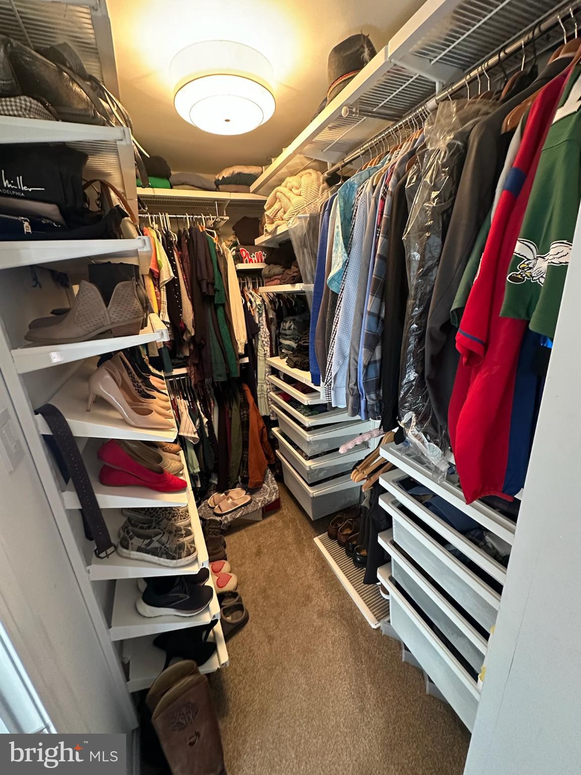 121 West Cottage Avenue Haddonfield, NJ 08033 - Photo 23 of 43 Organized closet with ample storage space.