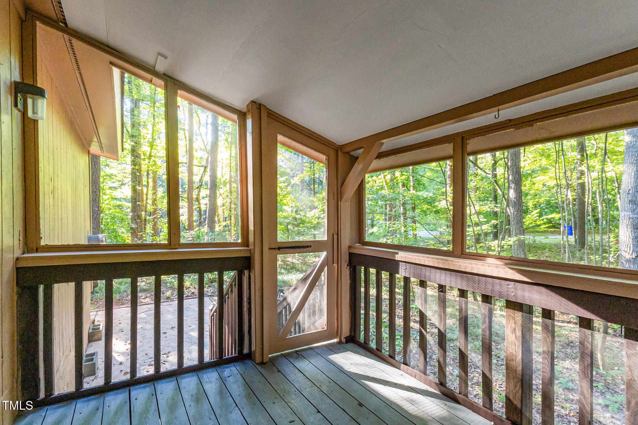 1423 Davis Road Hillsborough, NC 27278 - Photo 28 of 40 a view of a large window with wooden floor