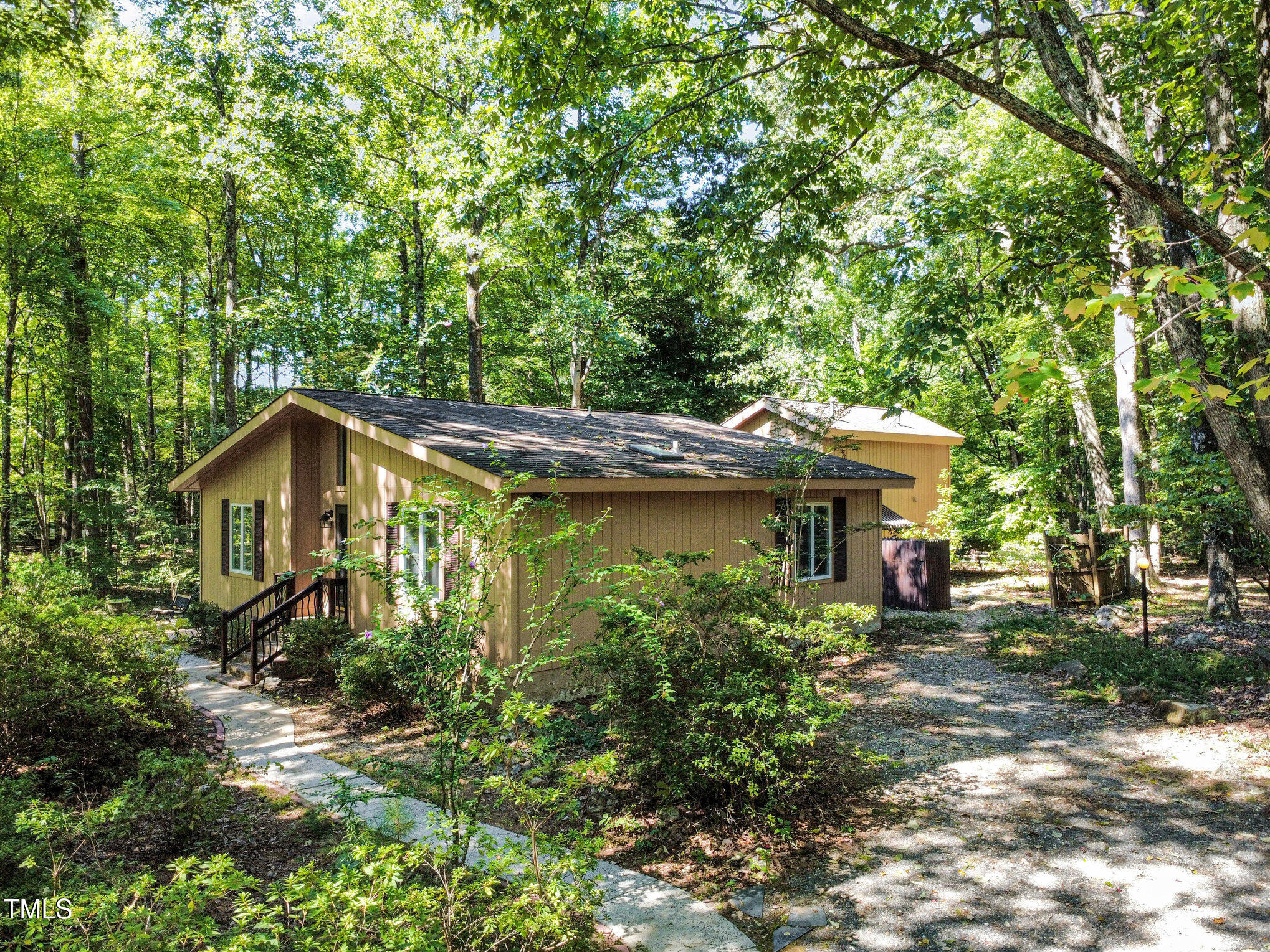1423 Davis Road Hillsborough, NC 27278 - Photo 37 of 40 a front view of a house with a yard