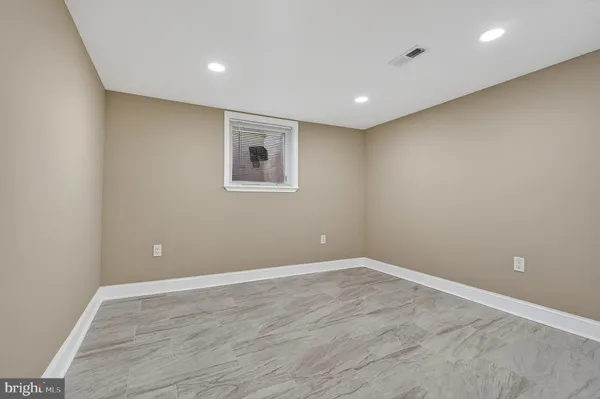 a view of empty room