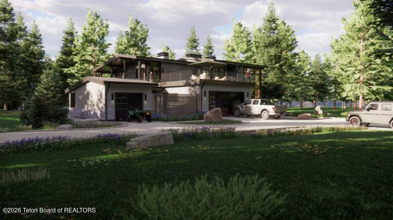 455 East Buck Mountain Road Jackson, WY 83001 - Photo 9 of 27 Rendering