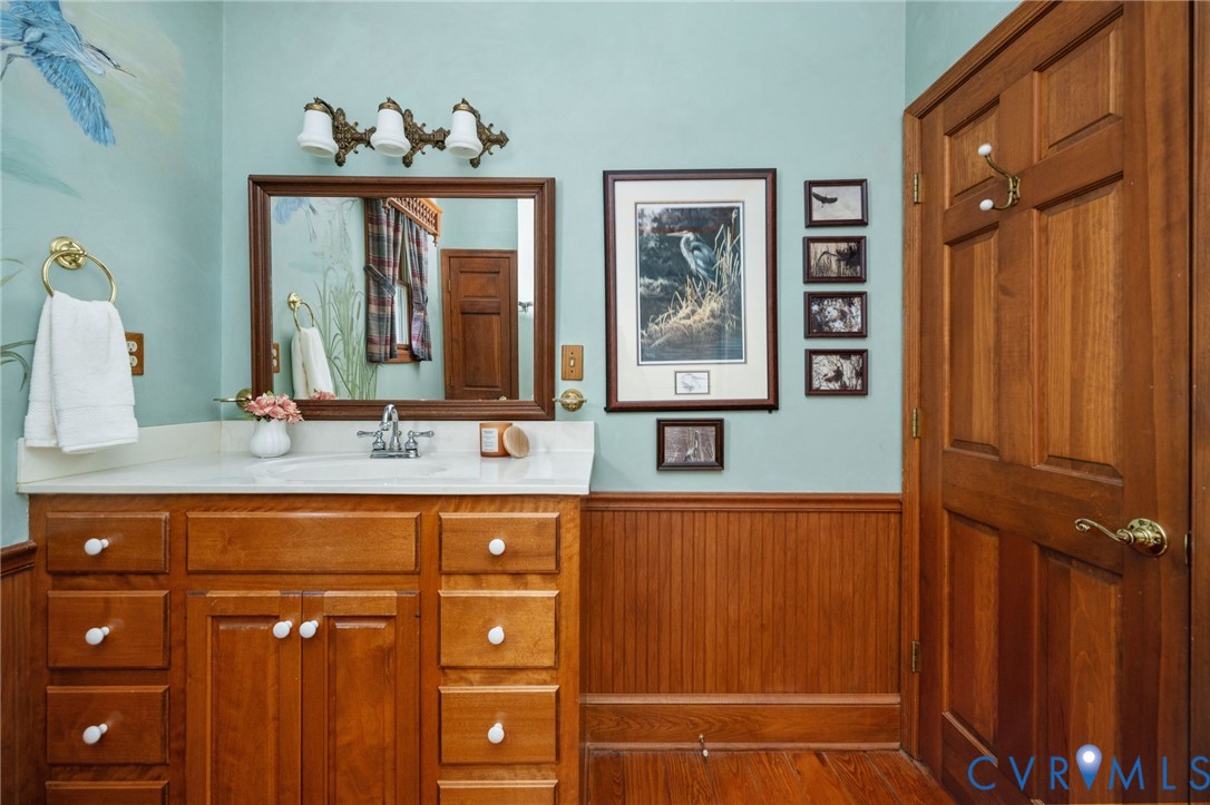 1801 Georgetown Road Heathsville, VA 22473 - Photo 73 of 83 Wood-finish paneling and flooring
