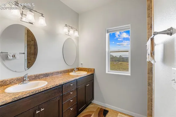 a view of a storage and utility room