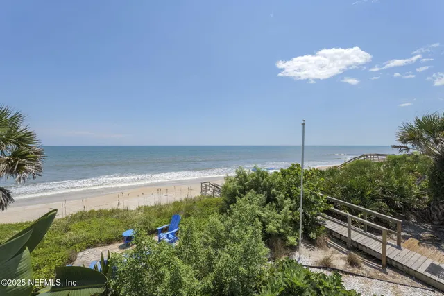 a view of a house with a deck