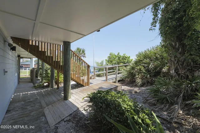 a city view from a balcony