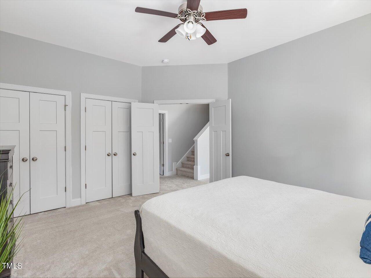406 Gum Springs Church Road Moncure, NC 27559 - Photo 59 of 100 a large white bed in a white room