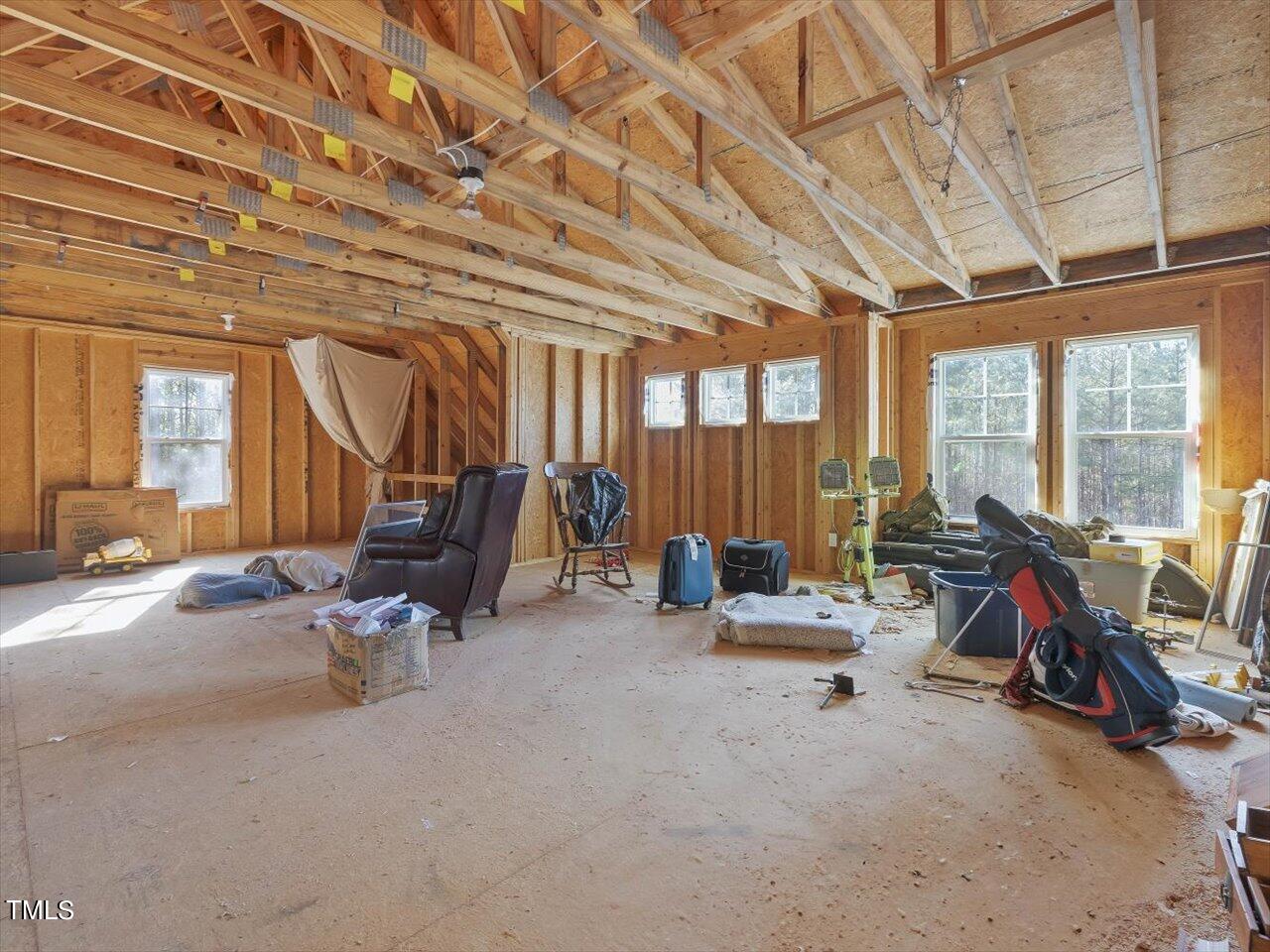 406 Gum Springs Church Road Moncure, NC 27559 - Photo 73 of 100 a view of a room with gym equipment