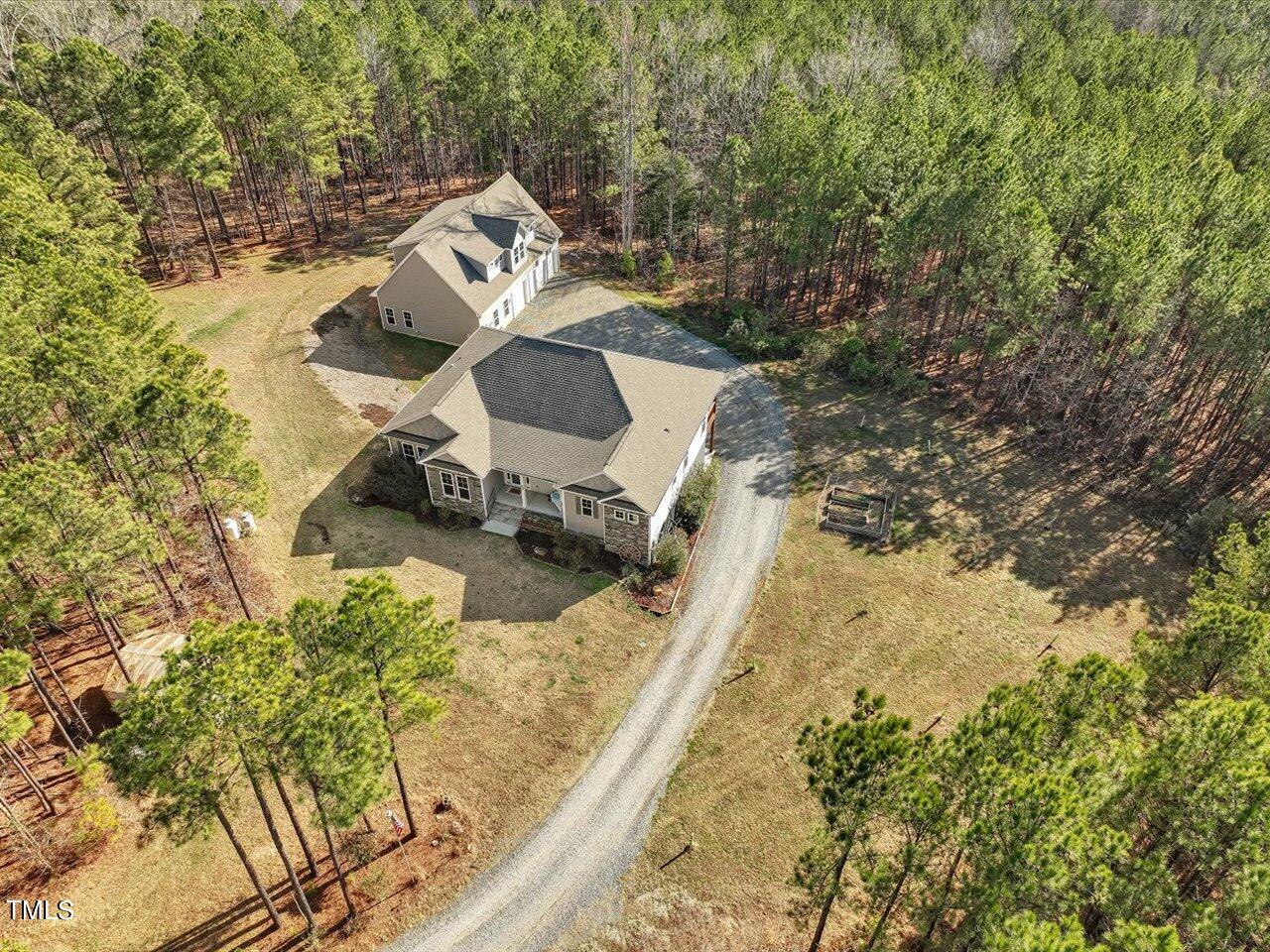406 Gum Springs Church Road Moncure, NC 27559 - Photo 75 of 100 080-Aerial View