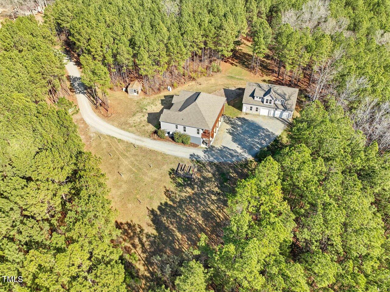 406 Gum Springs Church Road Moncure, NC 27559 - Photo 76 of 100 081-Aerial View