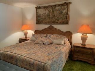 1809 West 19th Plainview, TX 79072 - Photo 13 of 34 a bed sitting in a bedroom next to a lamp