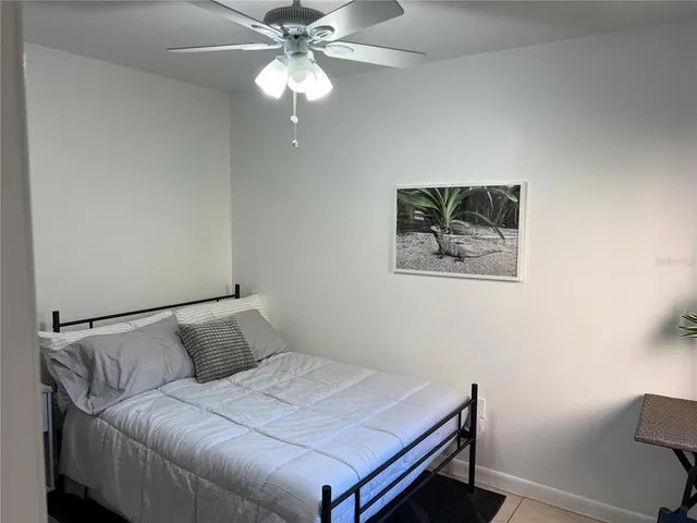 a view of a garden from a window