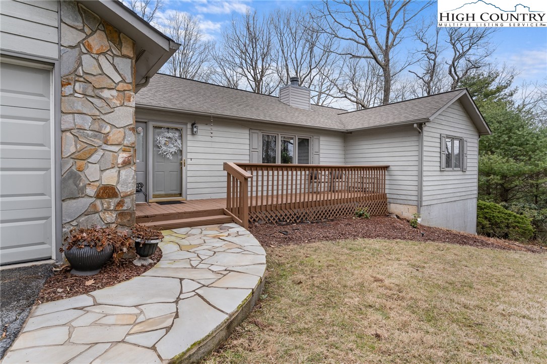 120 Village Road Glade Valley, NC 28627 - Photo 28 of 30 a front view of a house with a yard