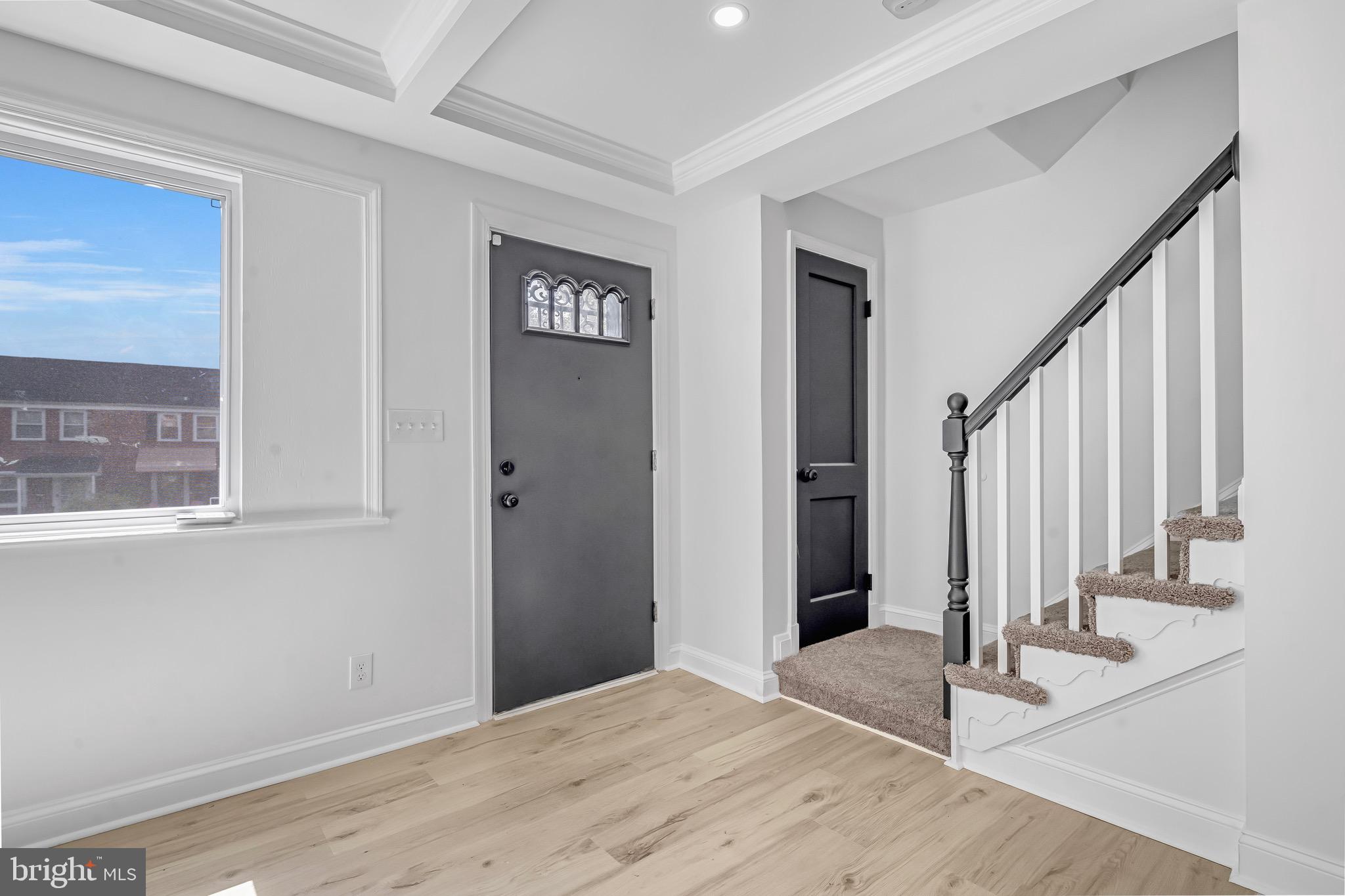 840 Benninghaus Road Baltimore, MD 21212 - Photo 4 of 30 a view of an entryway with staircase