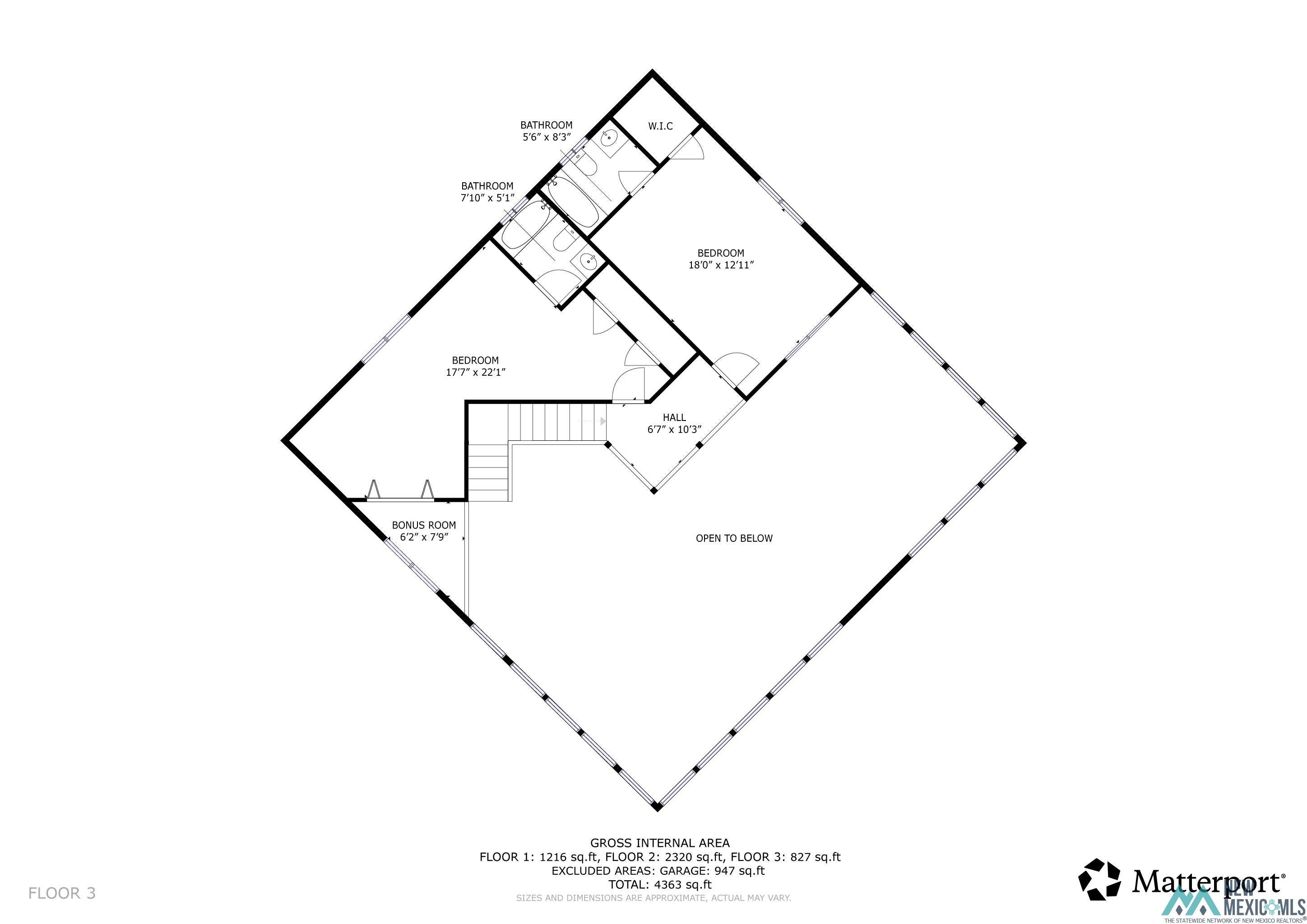 39 Alta Vista Rociada, NM 87742 - Photo 54 of 54 Floor plan