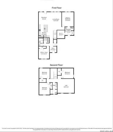 a picture of a floor plan