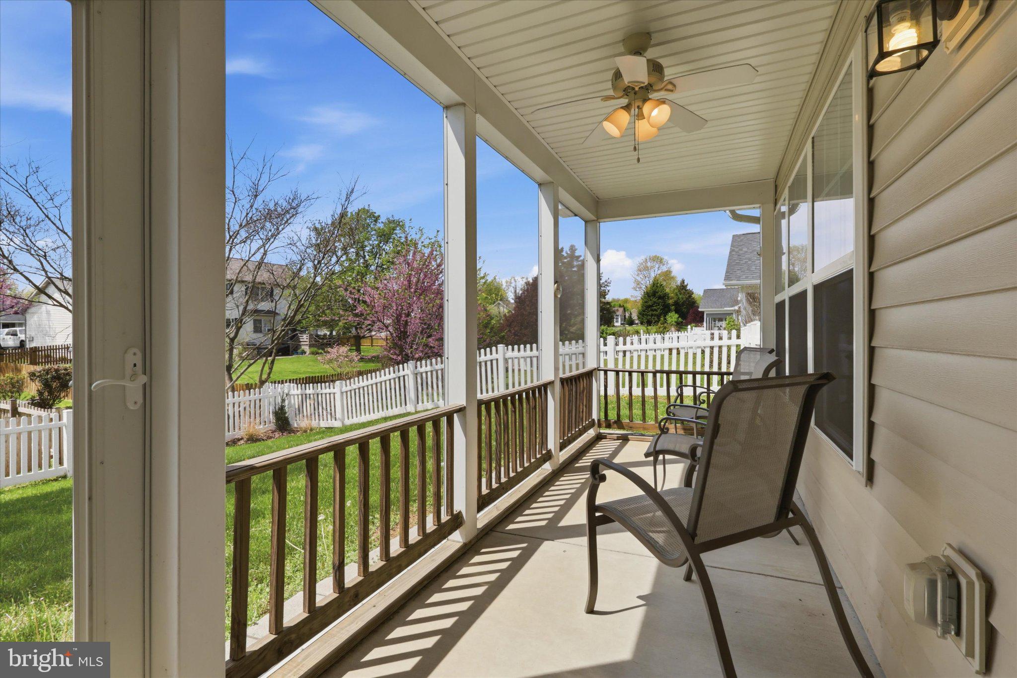 75 Saffron Terrace Falling Waters, WV 25419 - Photo 19 of 46 Charming porch with serene views.