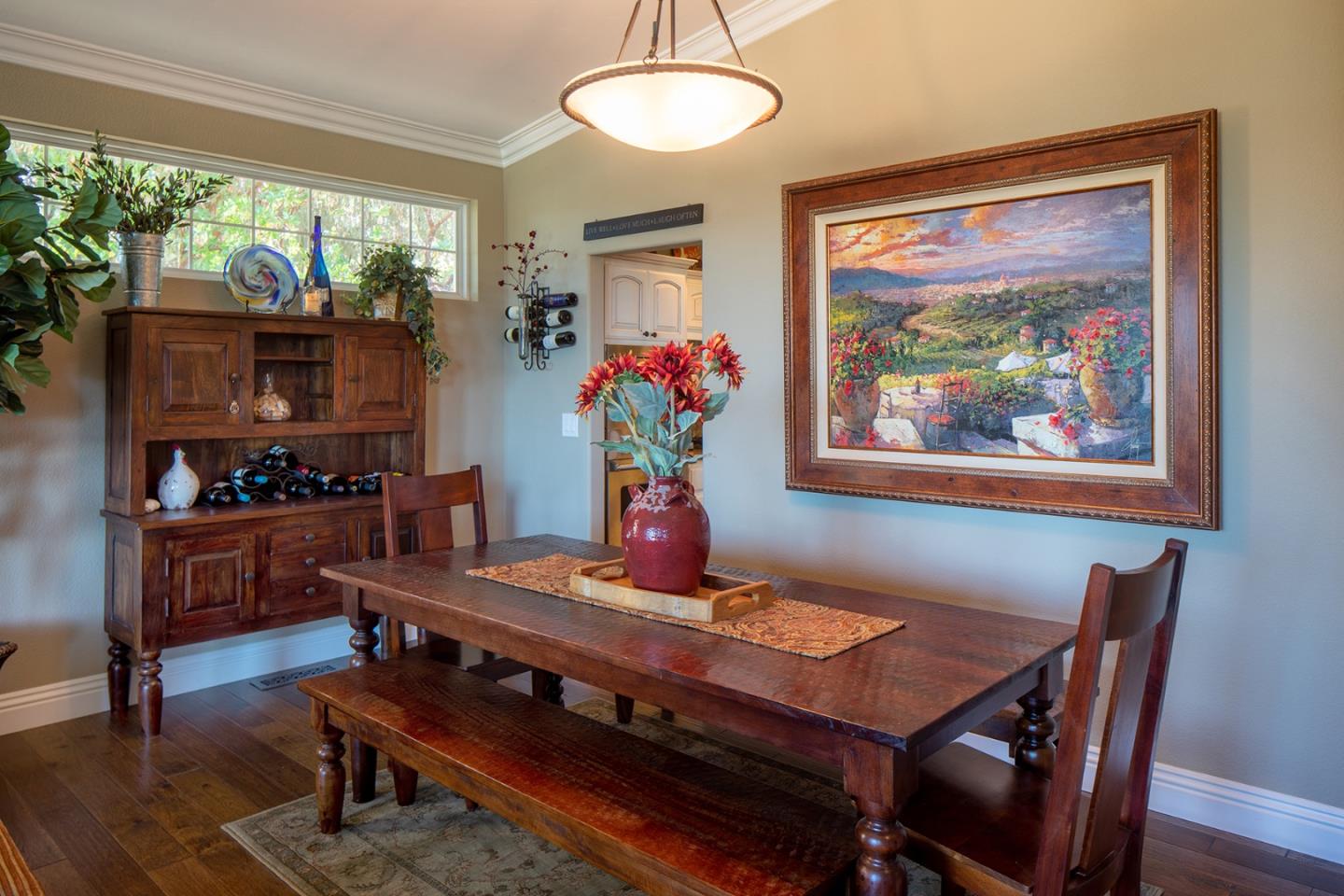 10448 Fairway Lane Carmel, CA 93923 - Photo 20 of 21 a view of a dining room with furniture window and outside view