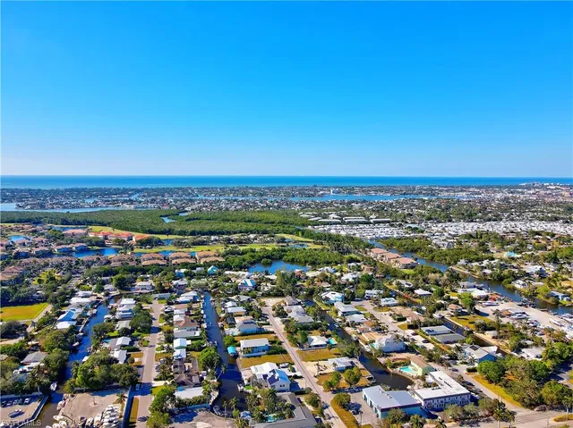 an aerial view of a city with lots of residential buildings
