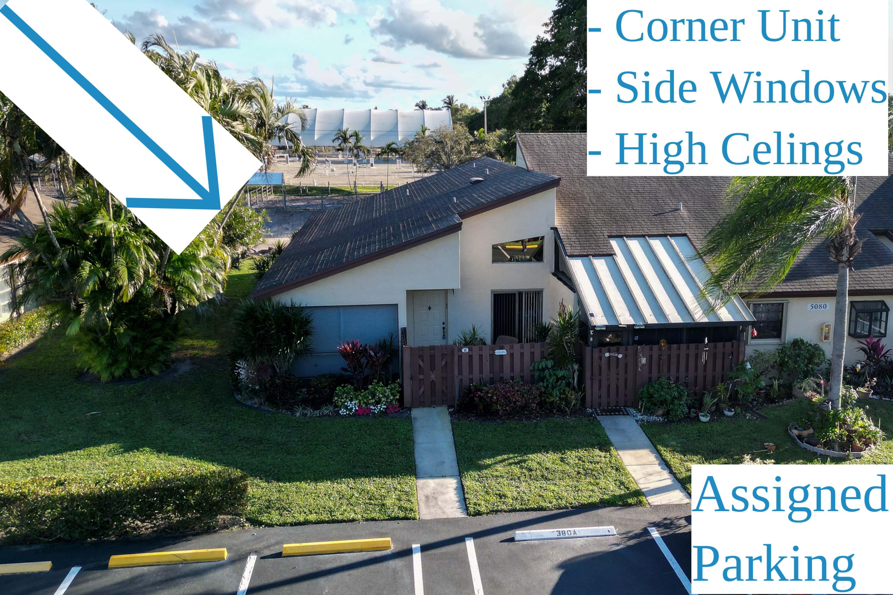 5080 Nesting Way, Unit A Delray Beach, FL 33484 - Photo 2 of 37 a view of house with outdoor space