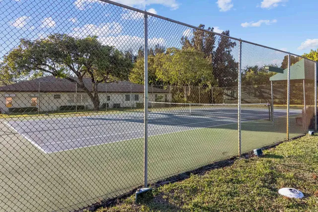 a view of a street from a balcony