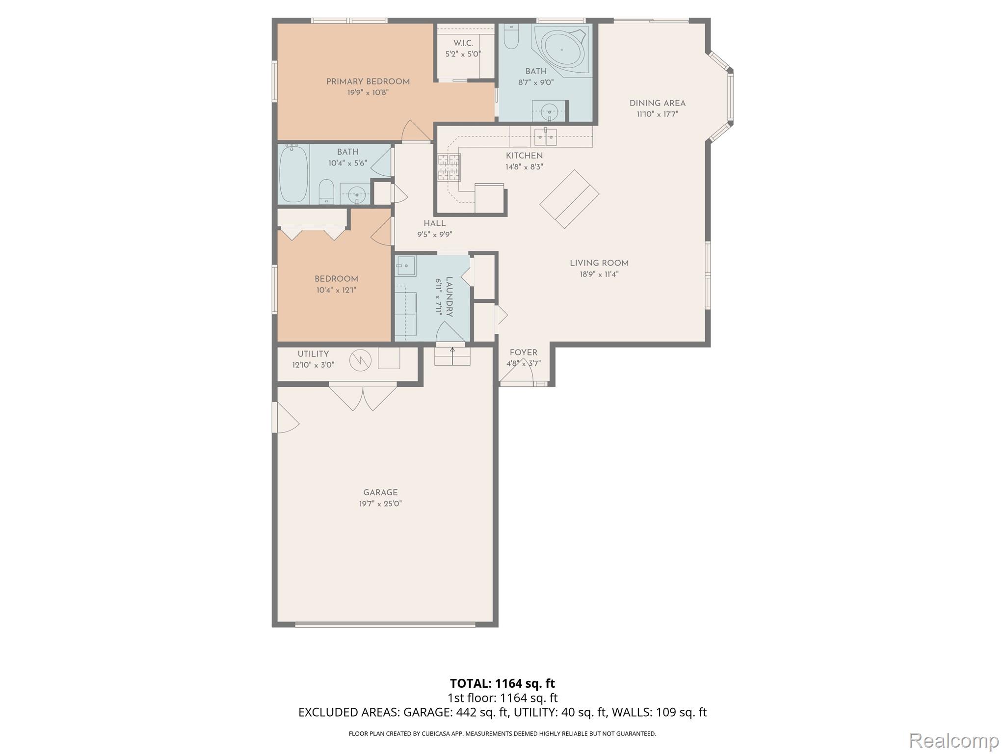 4210 Evans Road Holly, MI 48442 - Photo 23 of 23 View of home floor plan