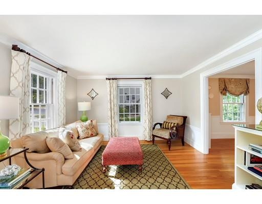 12 Cleveland Road Wellesley, MA 02481 - Photo 5 of 25 a bedroom with furniture and a large window