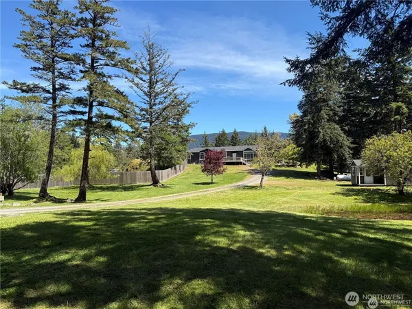 a view of a volley ball court