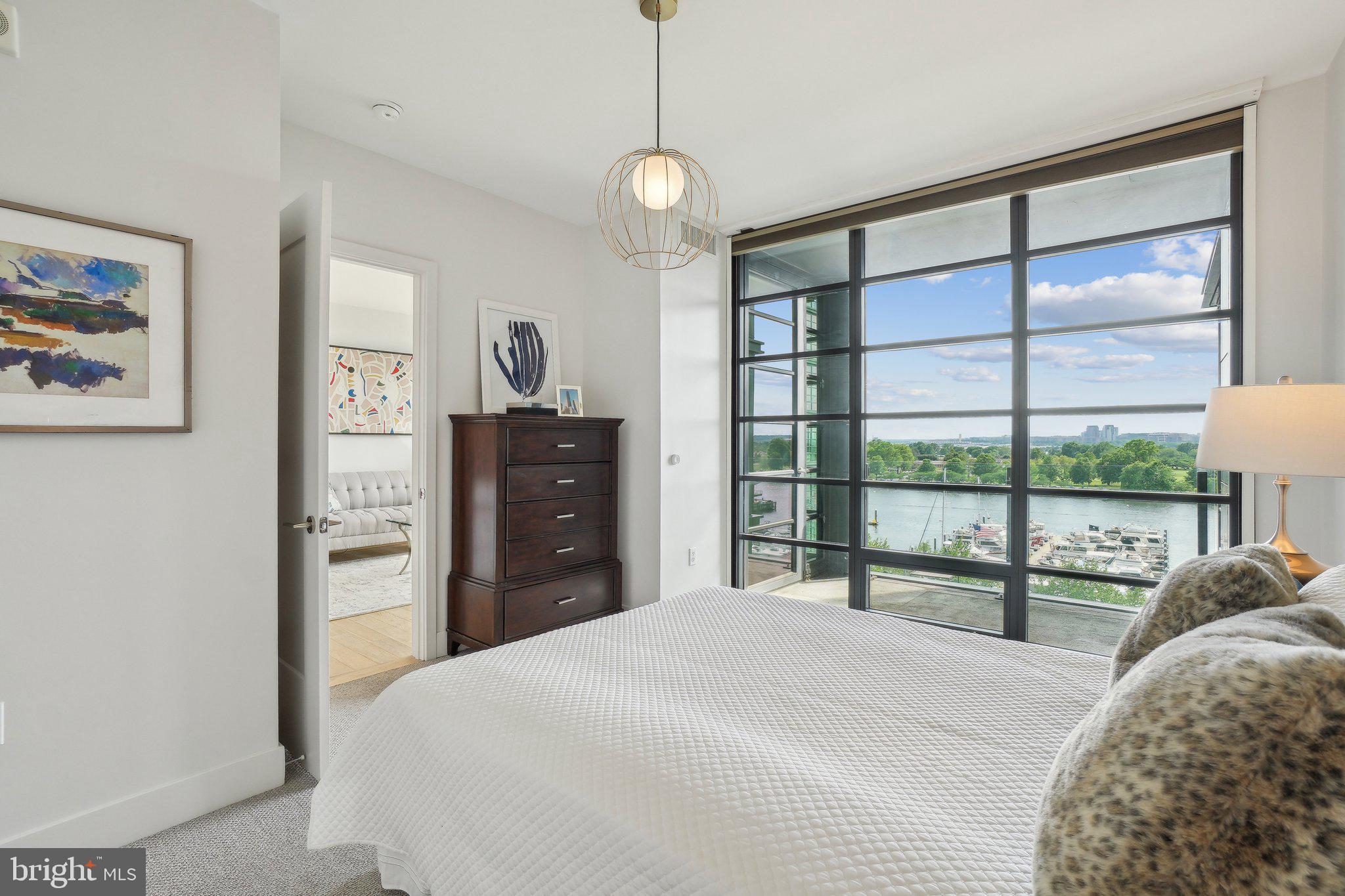 45 Sutton Square Southwest, Unit 602 Washington, DC 20024 - Photo 14 of 35 Bedroom View