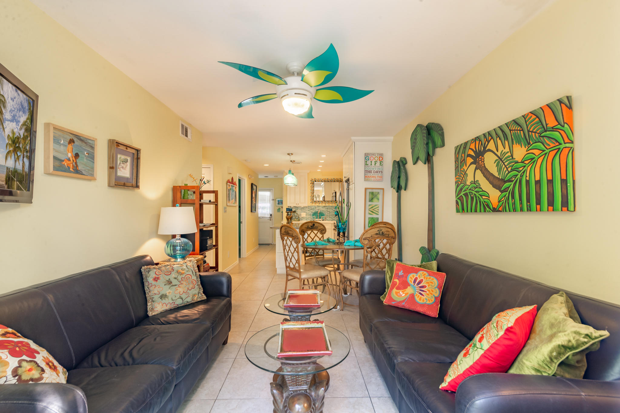 102 Southard Street, Unit 2 Key West, FL 33040 - Photo 4 of 25 a living room with furniture and a rug