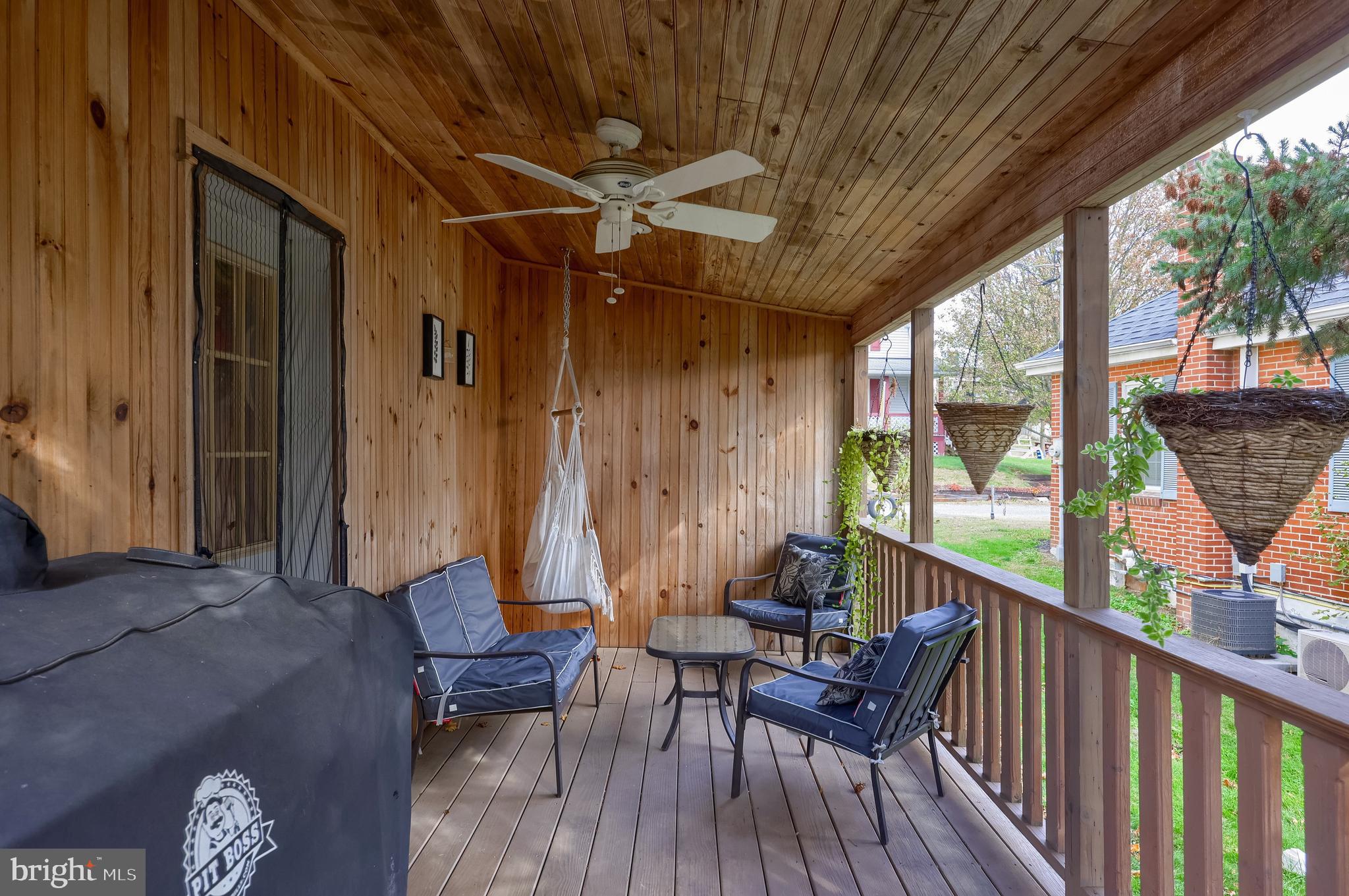 920 Chestnut Street Akron, PA 17501 - Photo 35 of 41 a view of balcony with furniture and wooden floor