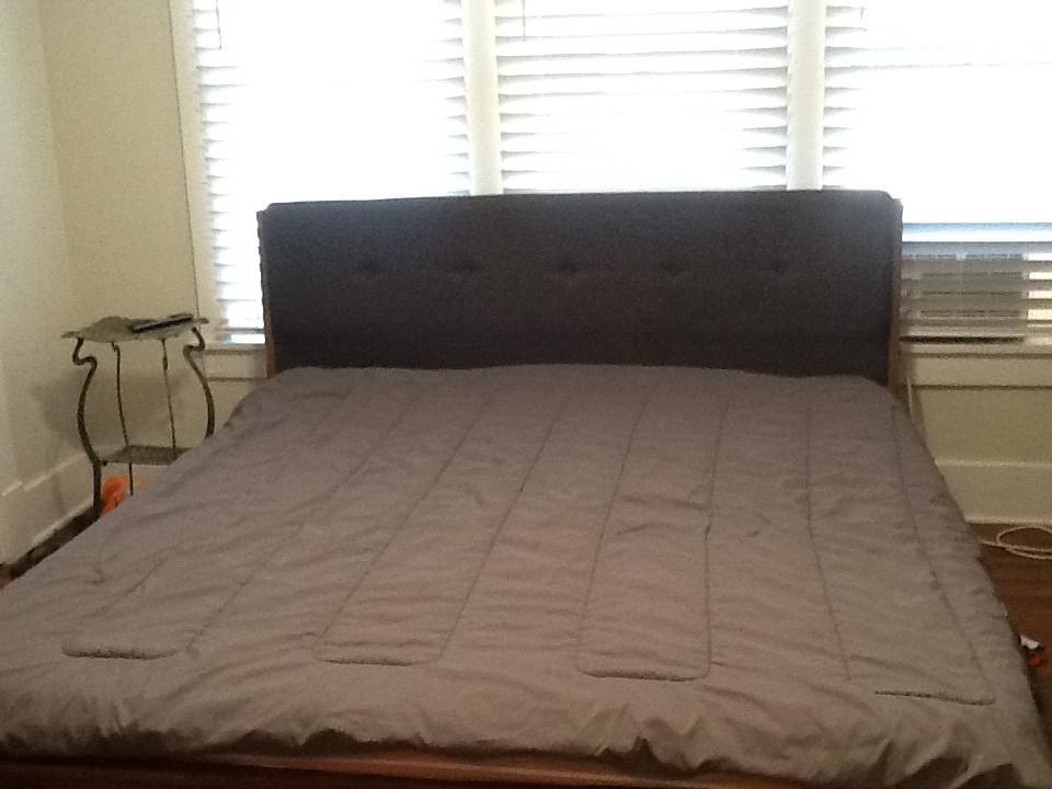 145 North Rembert Street Memphis, TN 38104 - Photo 15 of 25 a bed sitting in a bedroom next to a window