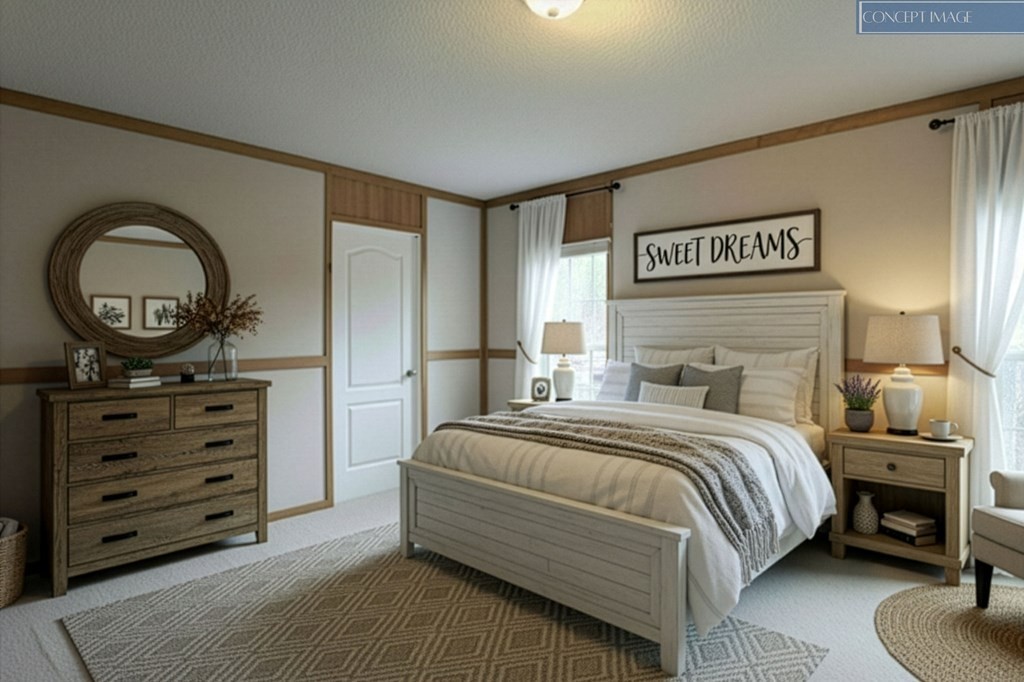 582 Doug Luna Road Walling, TN 38587 - Photo 17 of 47 a bedroom with a bed and a dresser