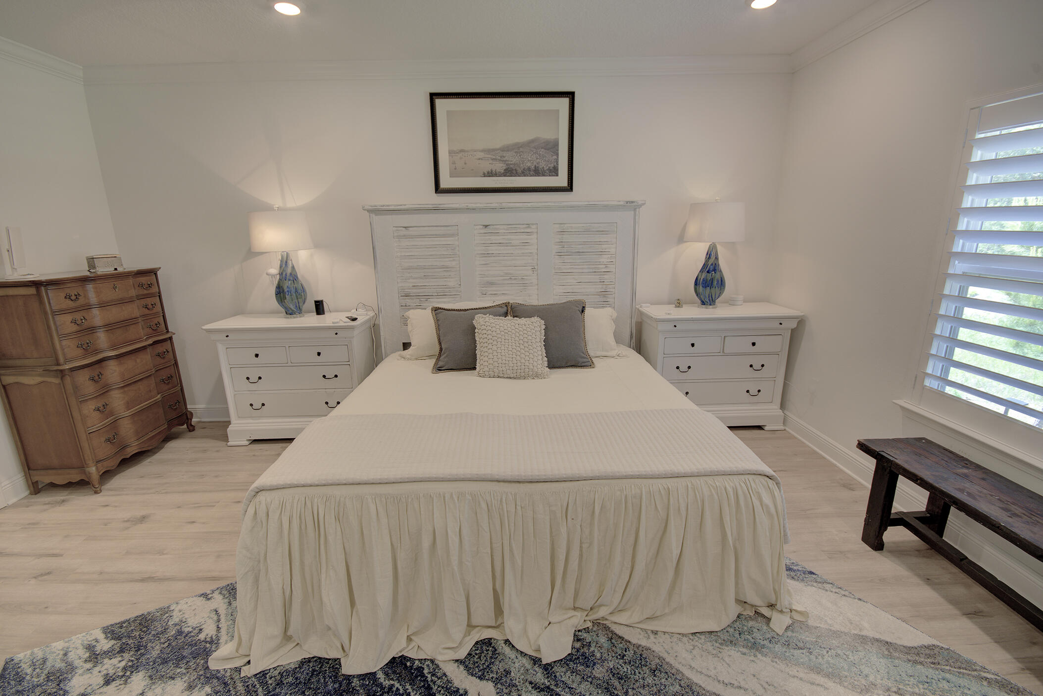 148 Piper Cove Santa Rosa Beach, FL 32459 - Photo 12 of 35 a bedroom with a bed and a window