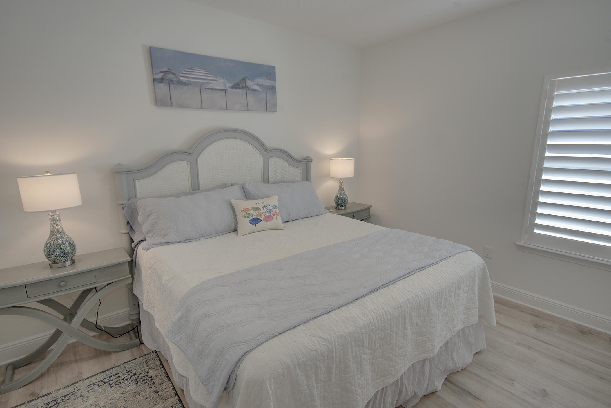148 Piper Cove Santa Rosa Beach, FL 32459 - Photo 23 of 35 a bedroom with bed and a window