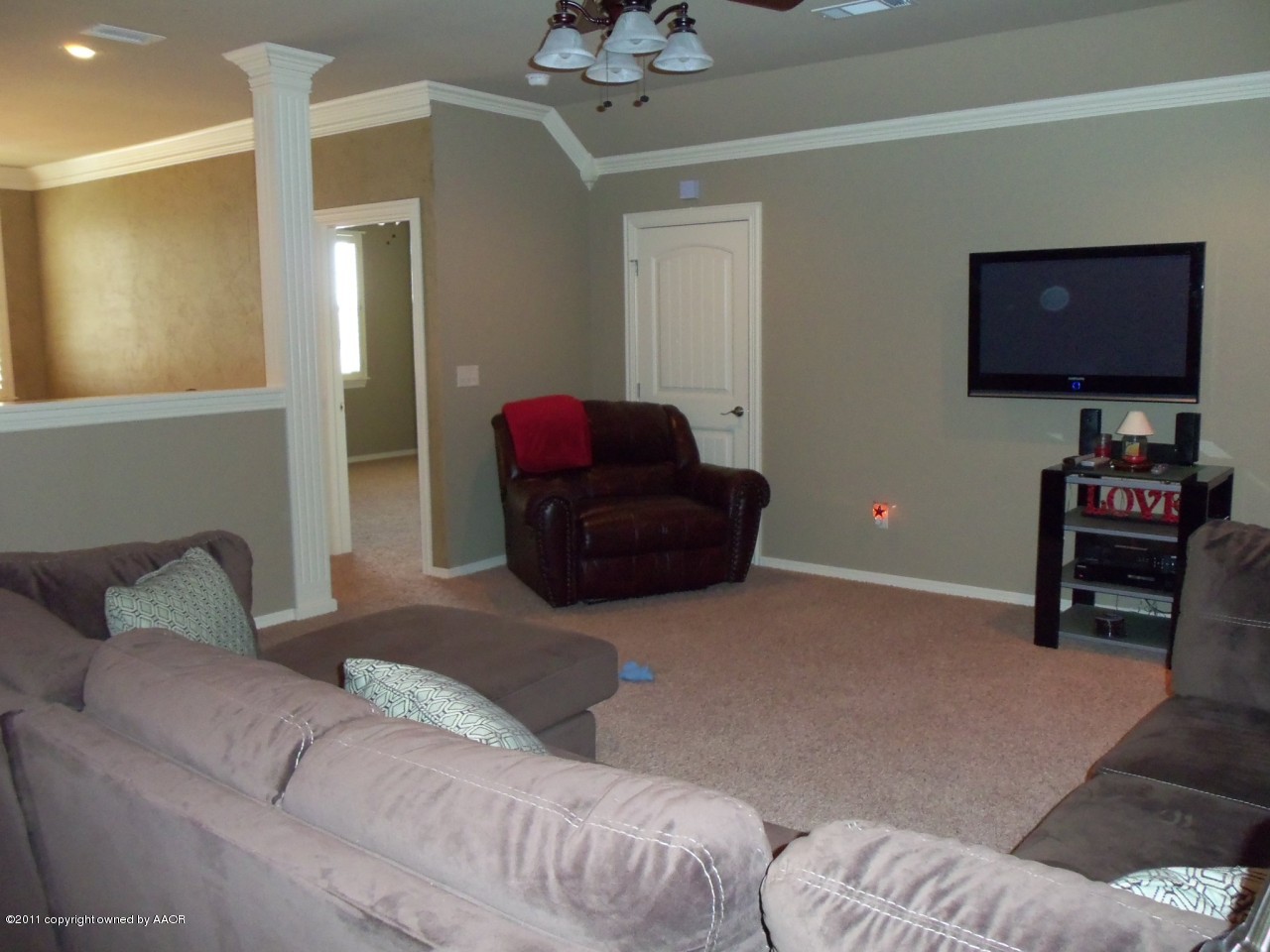 19501 Saddleback Road Amarillo, TX 79119 - Photo 22 of 31 Upstairs Media Room