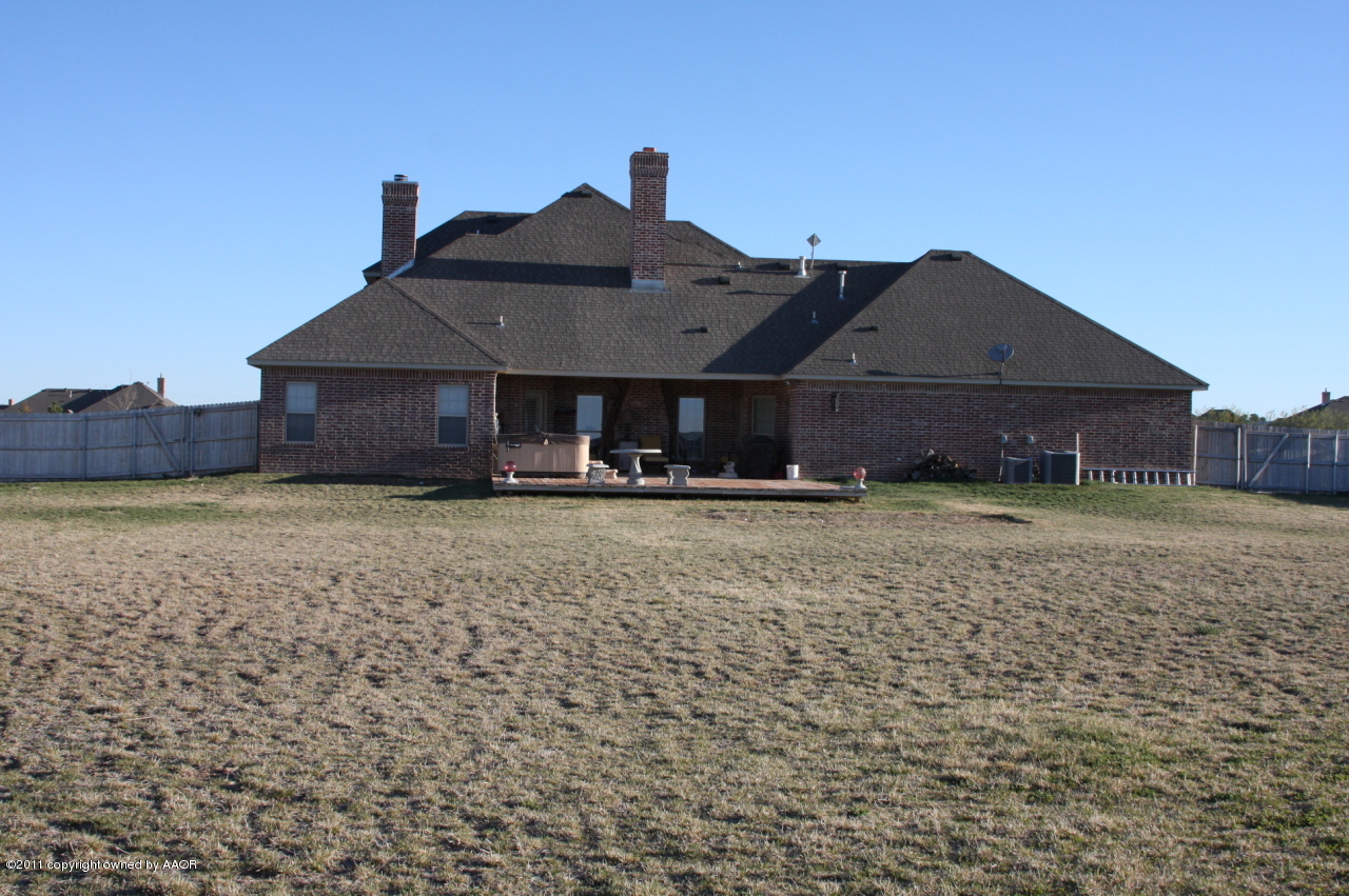 19501 Saddleback Road Amarillo, TX 79119 - Photo 30 of 31 Back Elevation