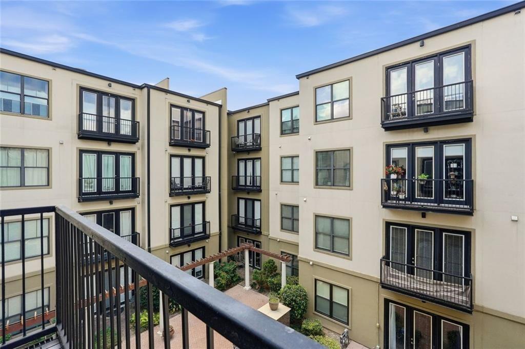 5300 Peachtree Road, Unit 2604 Atlanta, GA 30341 - Photo 25 of 39 a view of an buildings from a balcony