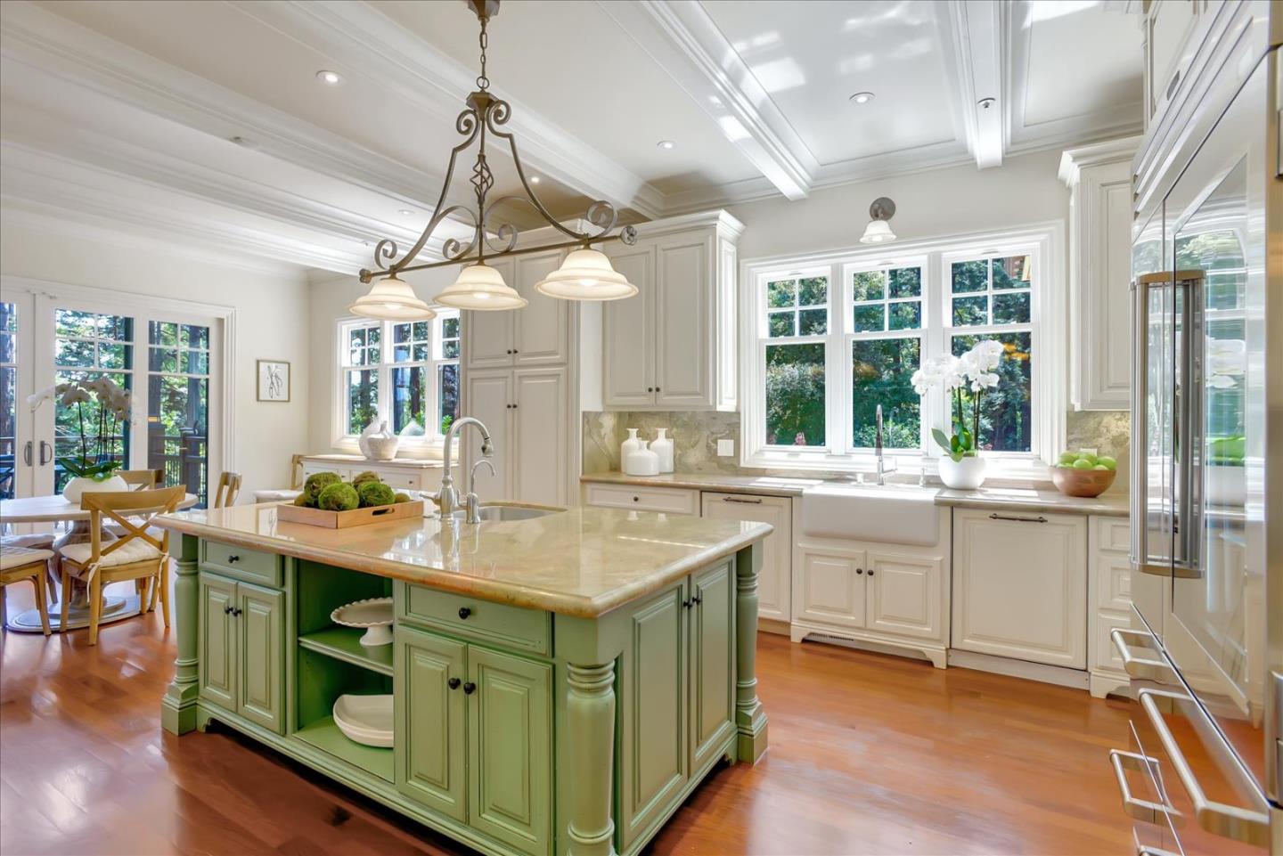 700 Patrol Road Woodside, CA 94062 - Photo 9 of 55 a kitchen with sink and window