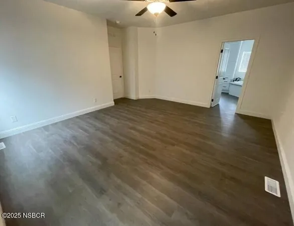 wooden floor in an empty room
