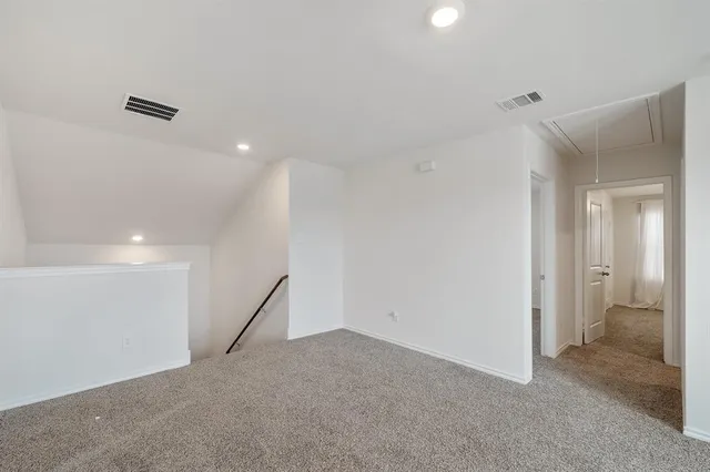 a view of empty room