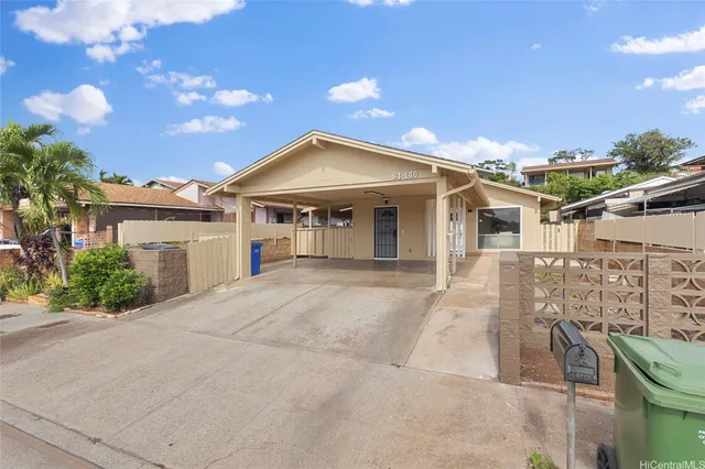 front view of a house with a porch