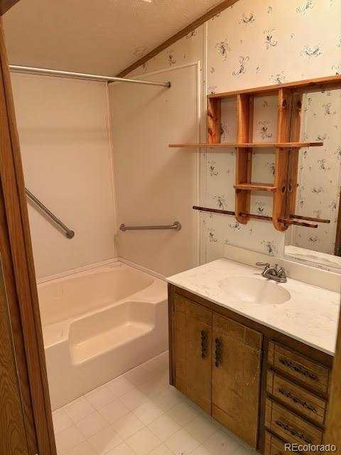 59505 County Rd Gg Moffat, CO 81143 - Photo 20 of 32 a bathroom with a sink and a shower