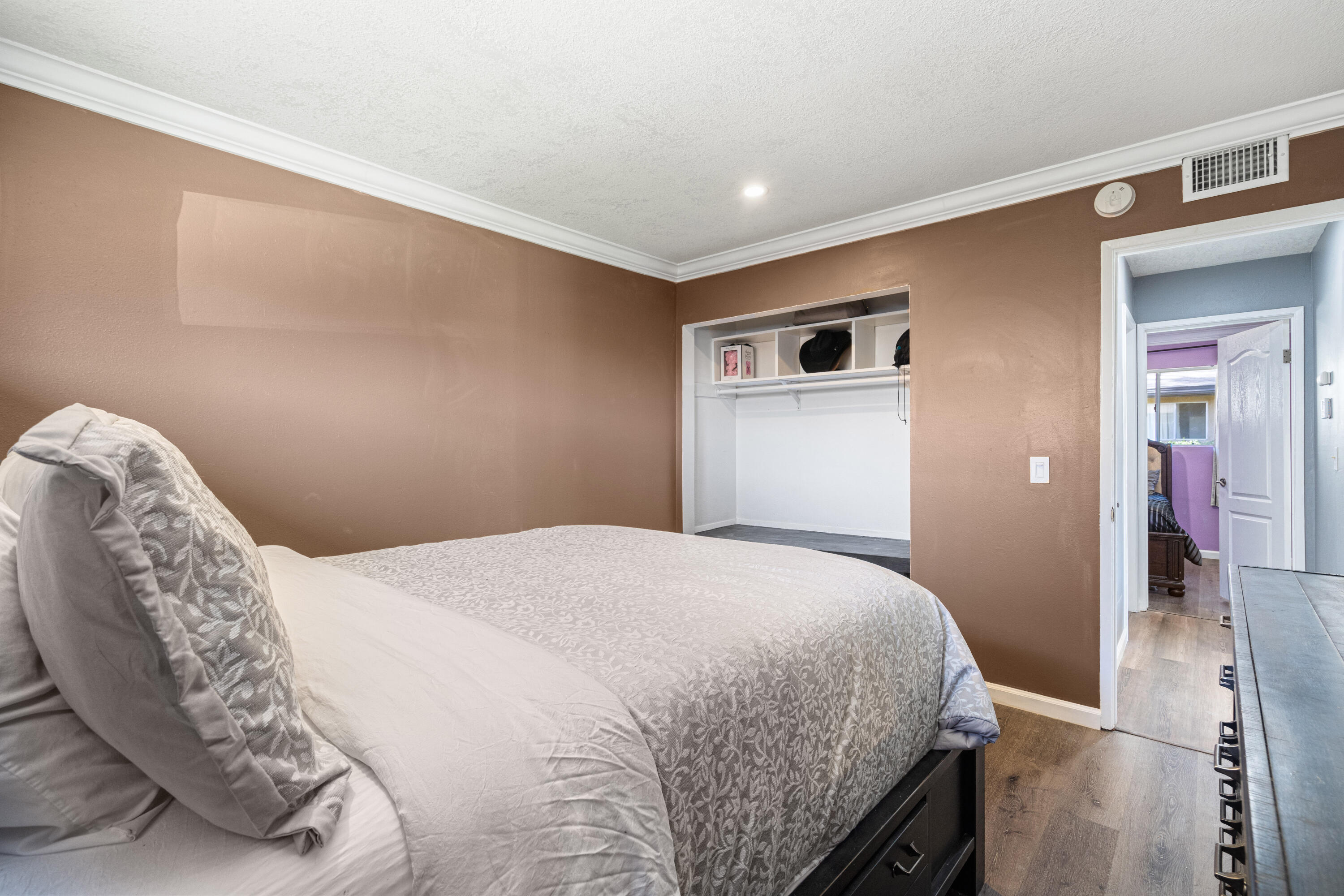 2055 Avenida Placida, Unit 1 Simi Valley, CA 93063 - Photo 18 of 39 a bedroom with a bed and a window