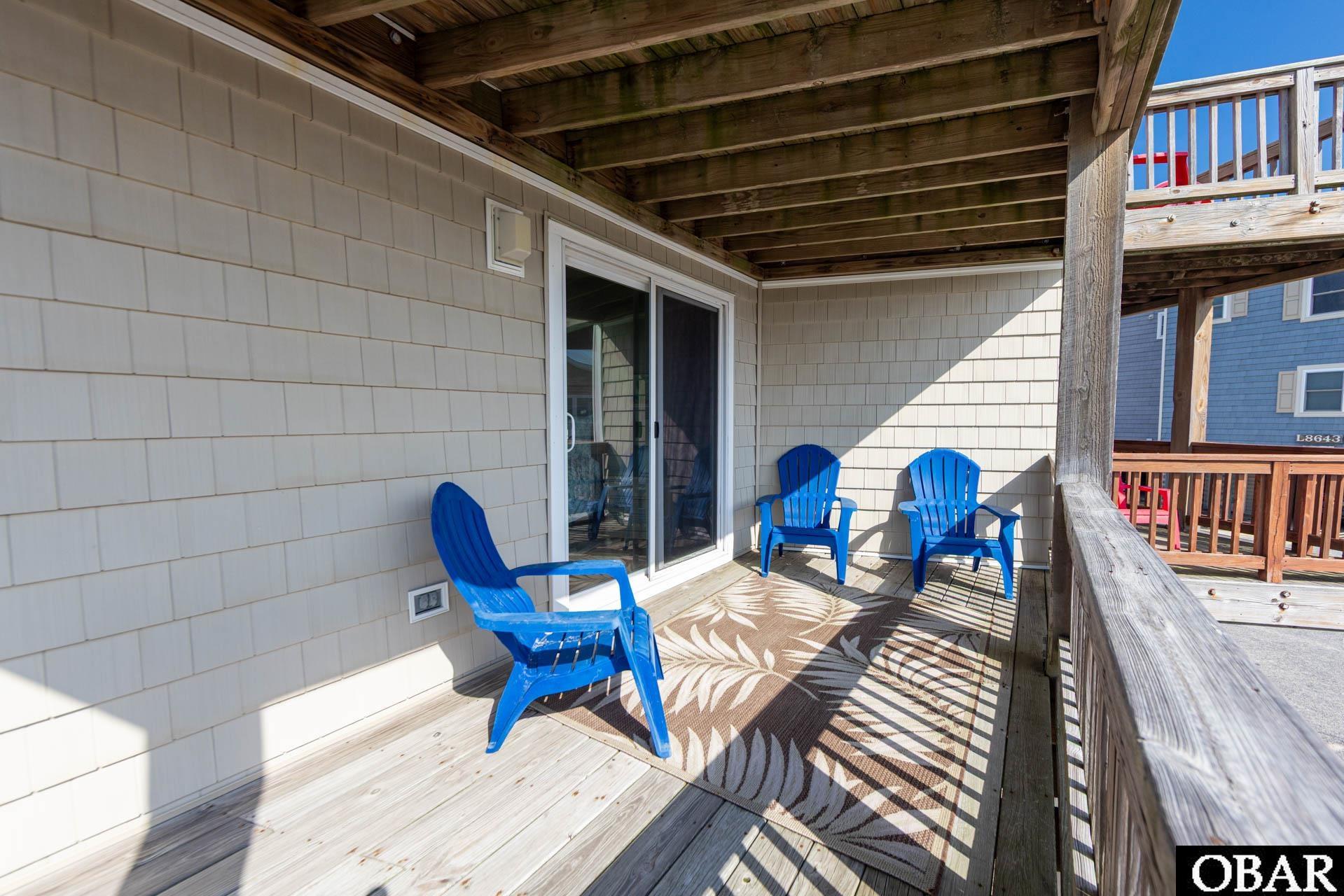 8643 South Old Oregon Inlet Road, Unit 24 Nags Head, NC 27959 - Photo 34 of 48 Deck off Primary
