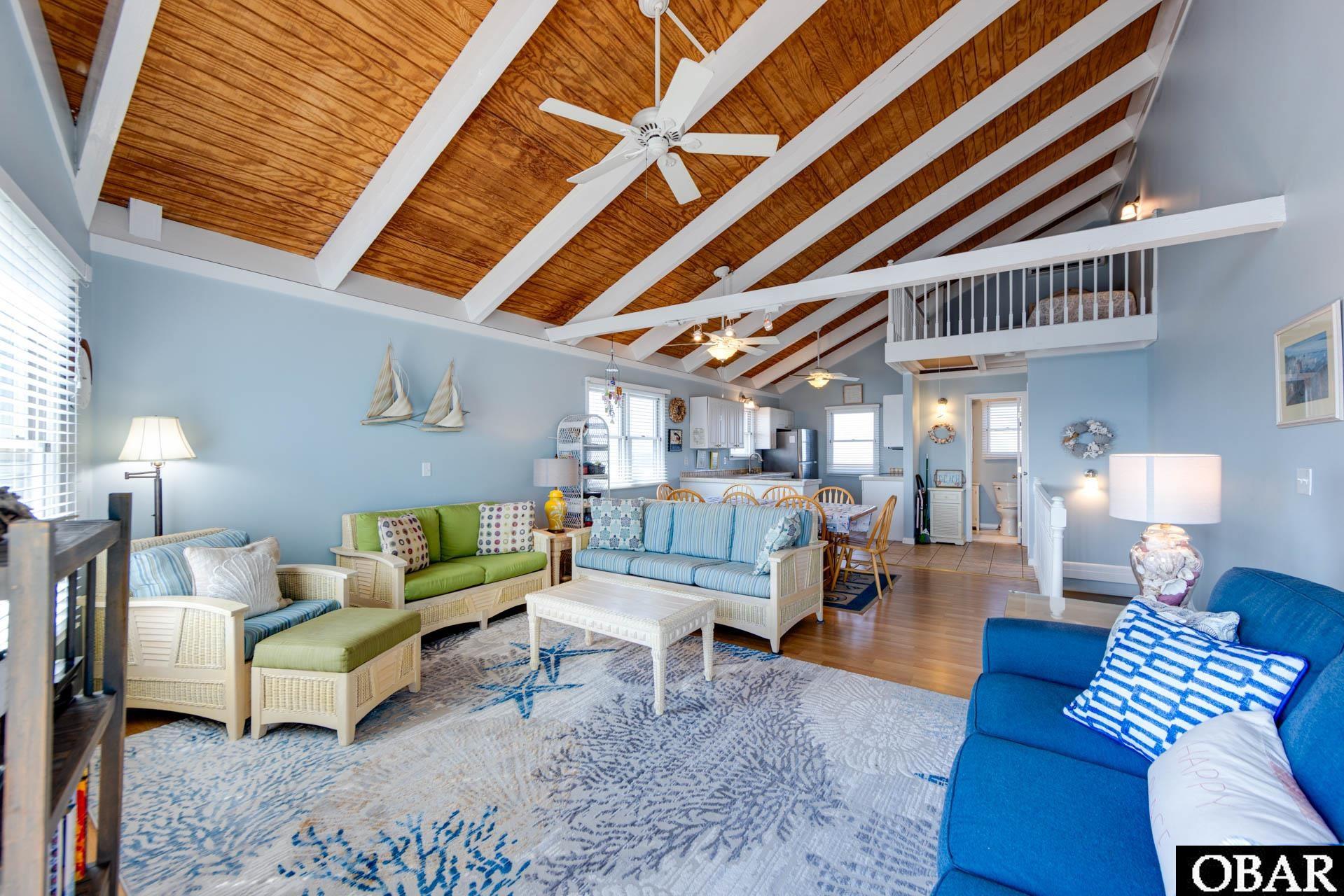 8643 South Old Oregon Inlet Road, Unit 24 Nags Head, NC 27959 - Photo 5 of 48 Juniper Ceiling